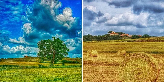 Guidonia come un quadro di Van Gogh, gli scatti sono un successo social