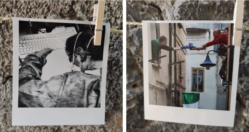 TIVOLI - Il lockdown in 50 polaroid, l’esposizione è un successo (FOTO)