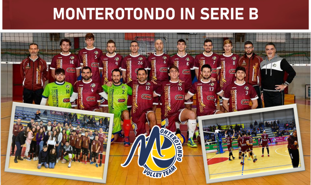Volley, il Monterotondo è in Serie B: il sogno è realtà