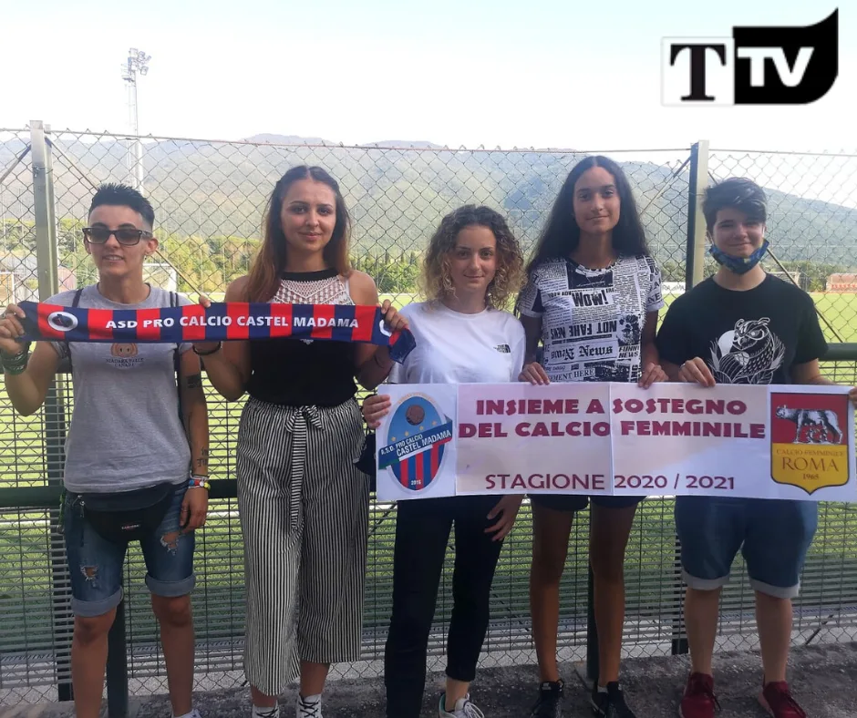 Castel Madama, presentata l'Under 19. Nasce anche la squadra femminile - FOTO