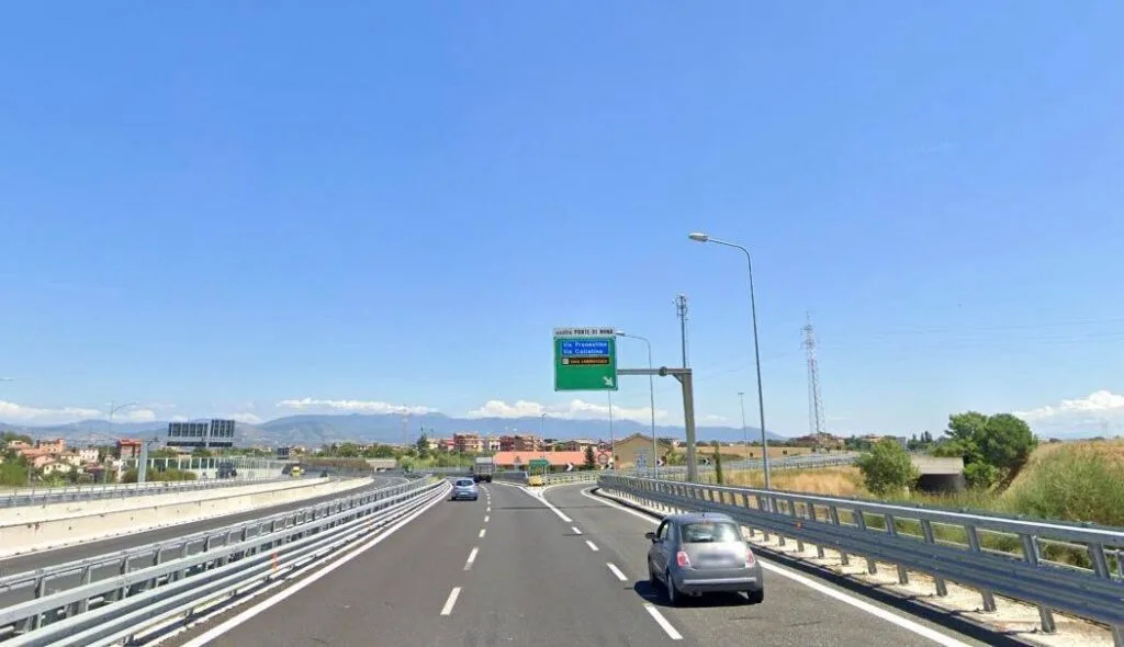autostrada a24 raggi