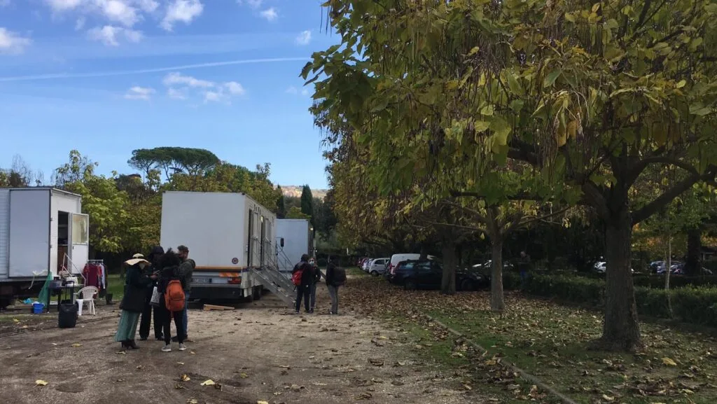 A Villa Adriana tre giorni di riprese per il film Io e Angela