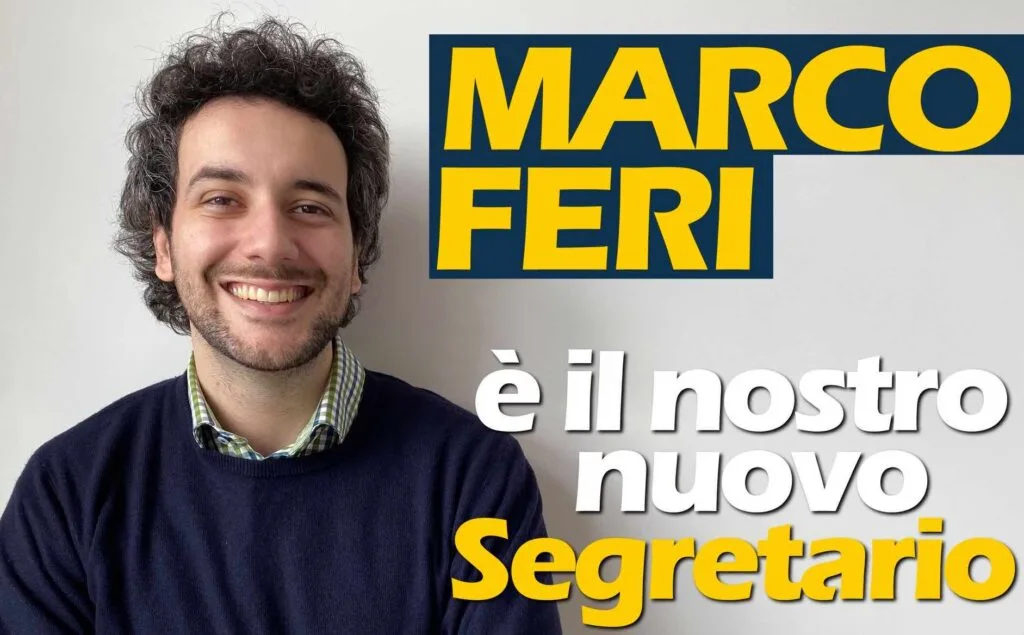 Marco Feri, nuovo segretario del Partito Democratico di Tivoli