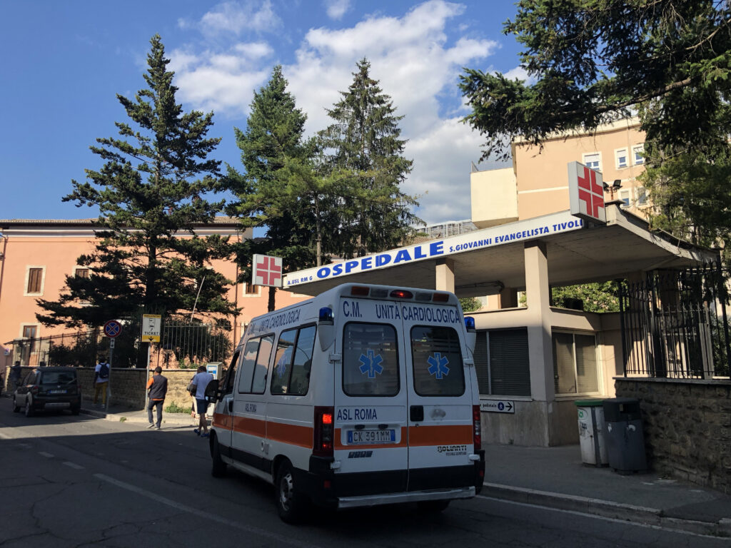 L'ospedale San Giovanni Evangelista di Tivoli
