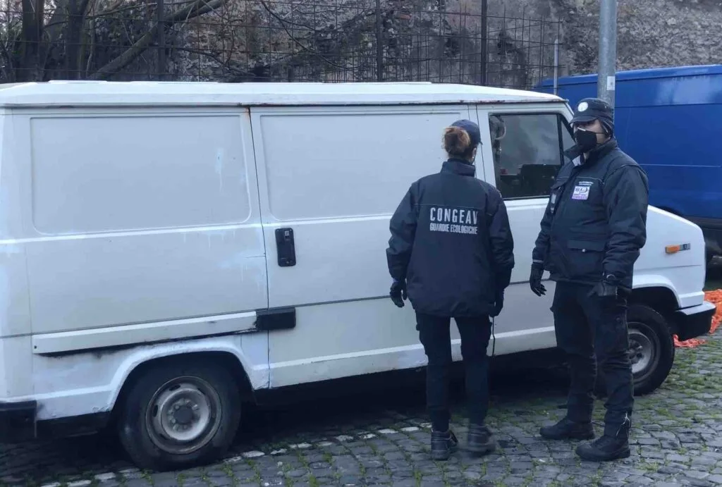 Controlli delle guardie ambientali dei carabinieri forestali e del Congeav