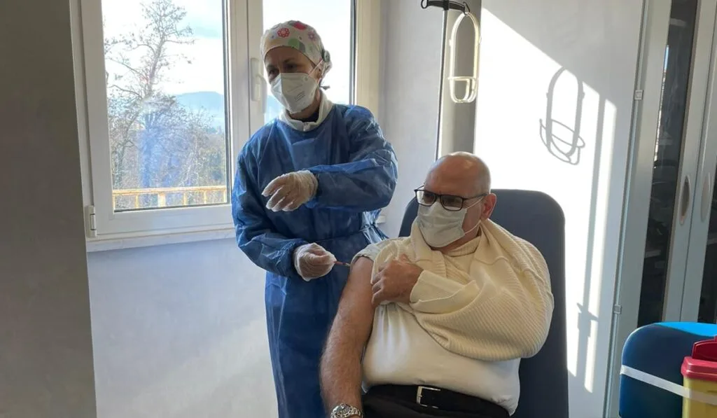 parte la seconda dose del vaccino