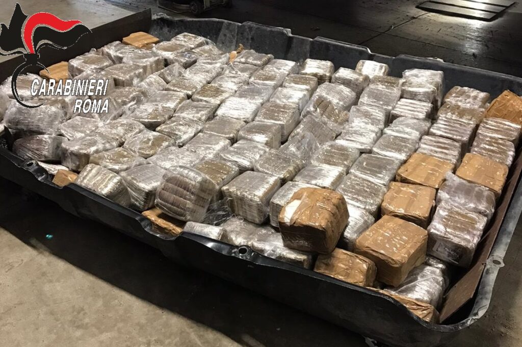 Droga a Vicovaro maxi sequestro durante i controlli anti Covid