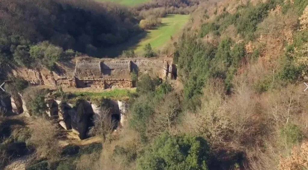 Ponte Lupo uno dei Giganti dell'Acqua dell'agro romano antico