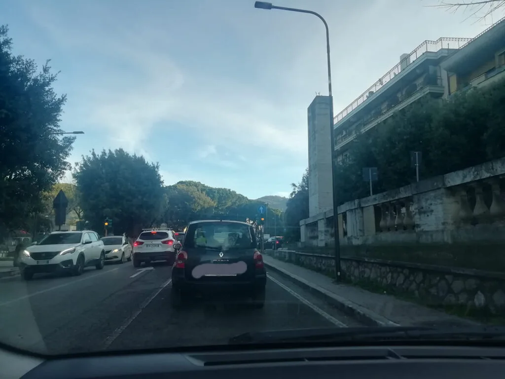 Lavori sulla Tiburtina, traffico in tilt a Tivoli ed a Villa Adriana