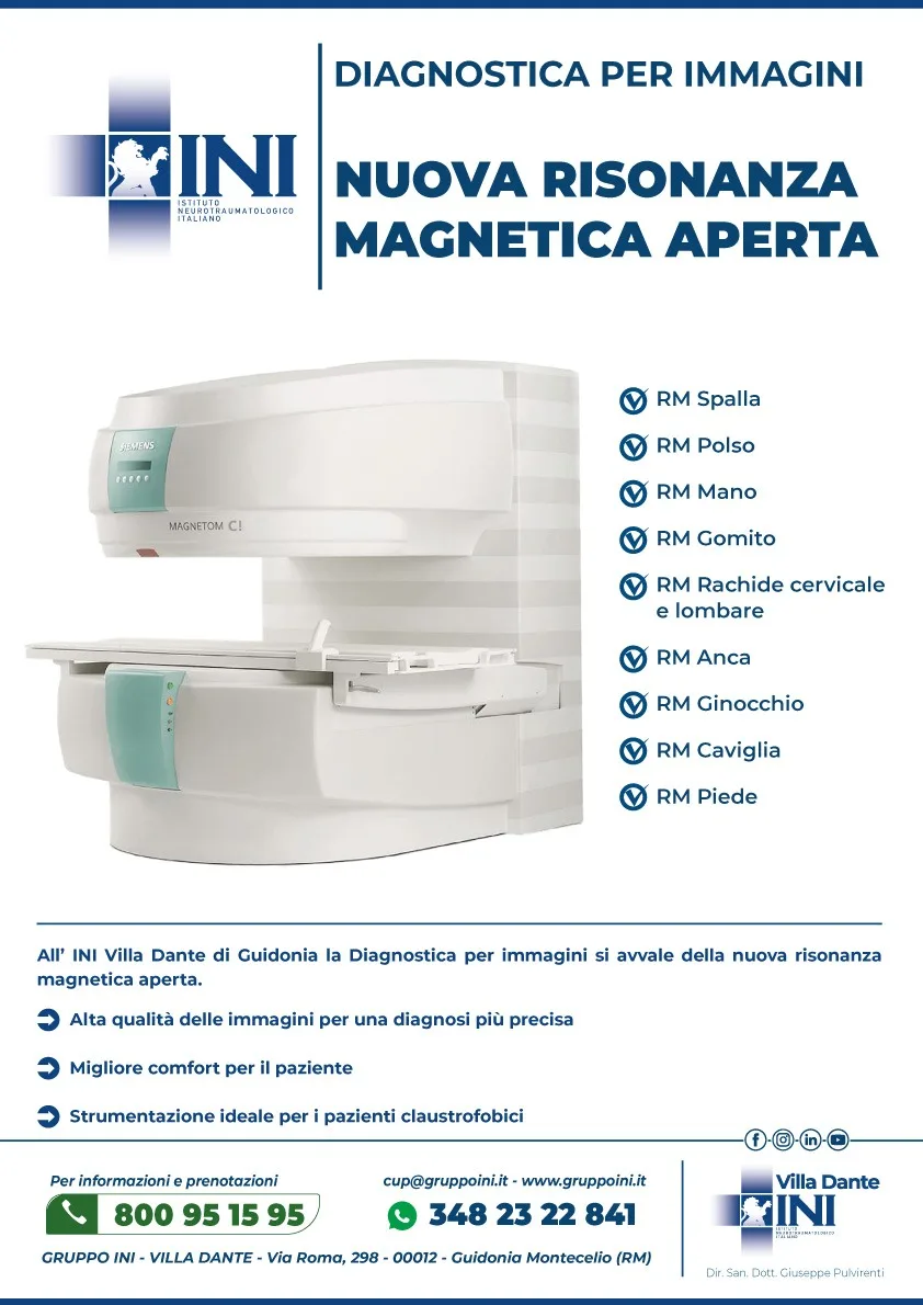 La nuova risonanza magnetica di Villa Dante
