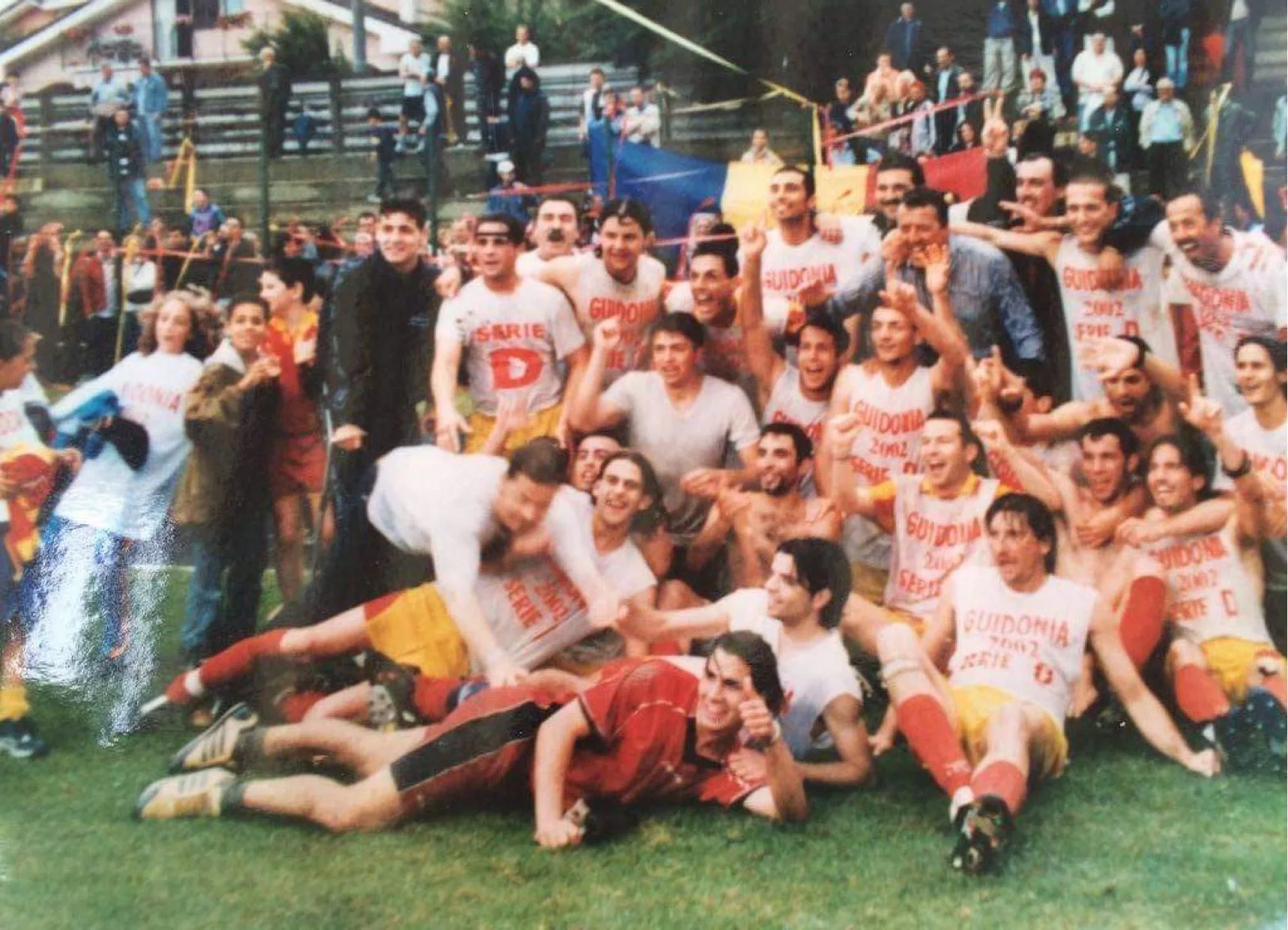 Michele Meloni e la festa per la Serie D del Guidonia Montecelio
