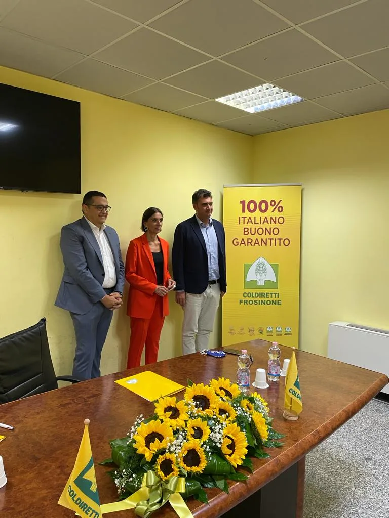 La firma dell'accordo sottoscritto da Impresa Verde Lazio e Codivin