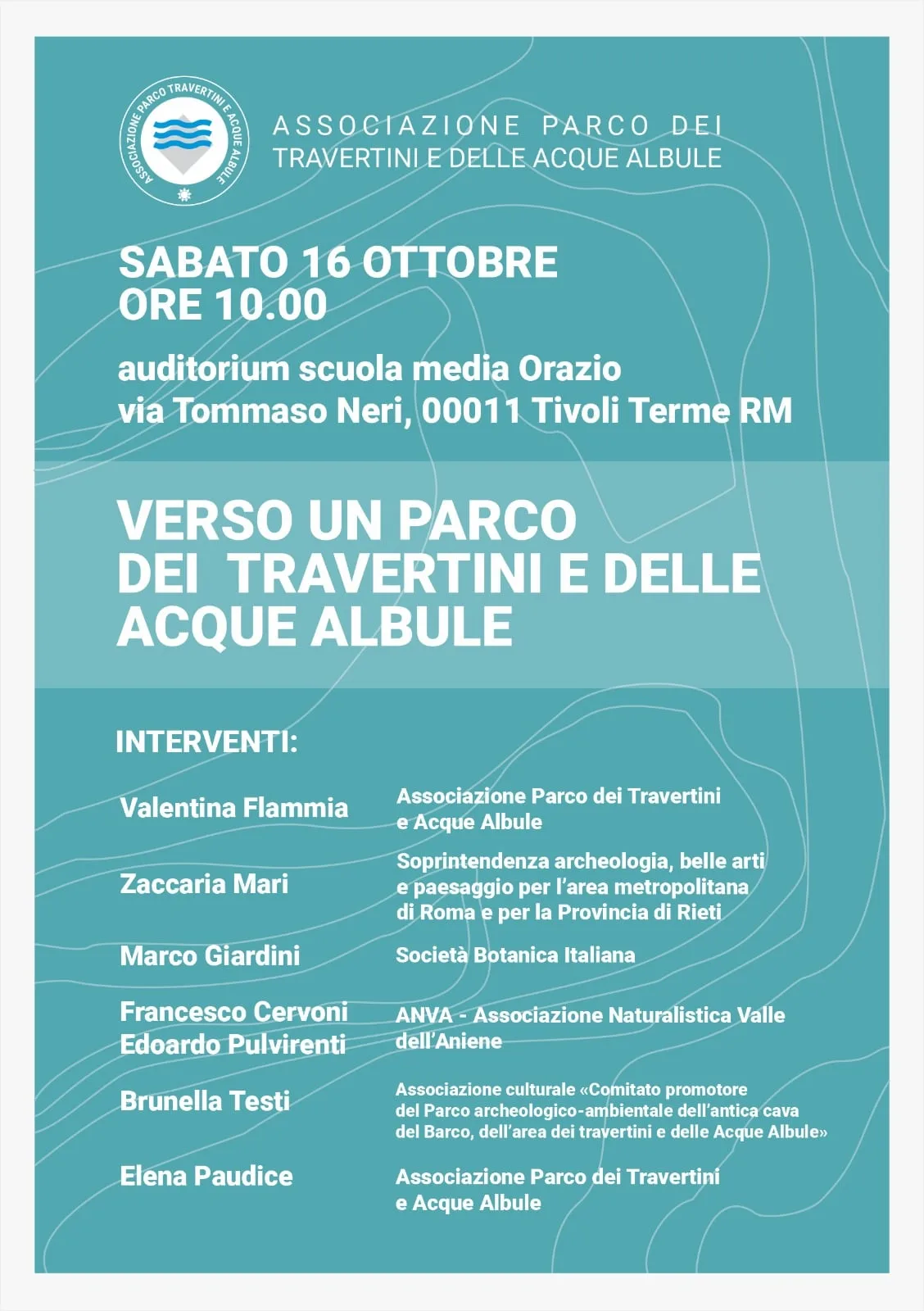 Associazione parco dei travertini e delle acque albule