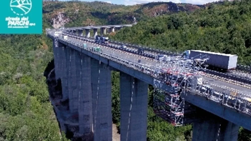 Cantieri sull'autostrada A24