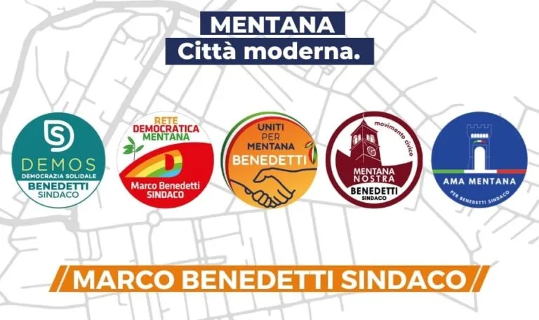 Le liste a sostegno di Marco Benedetti