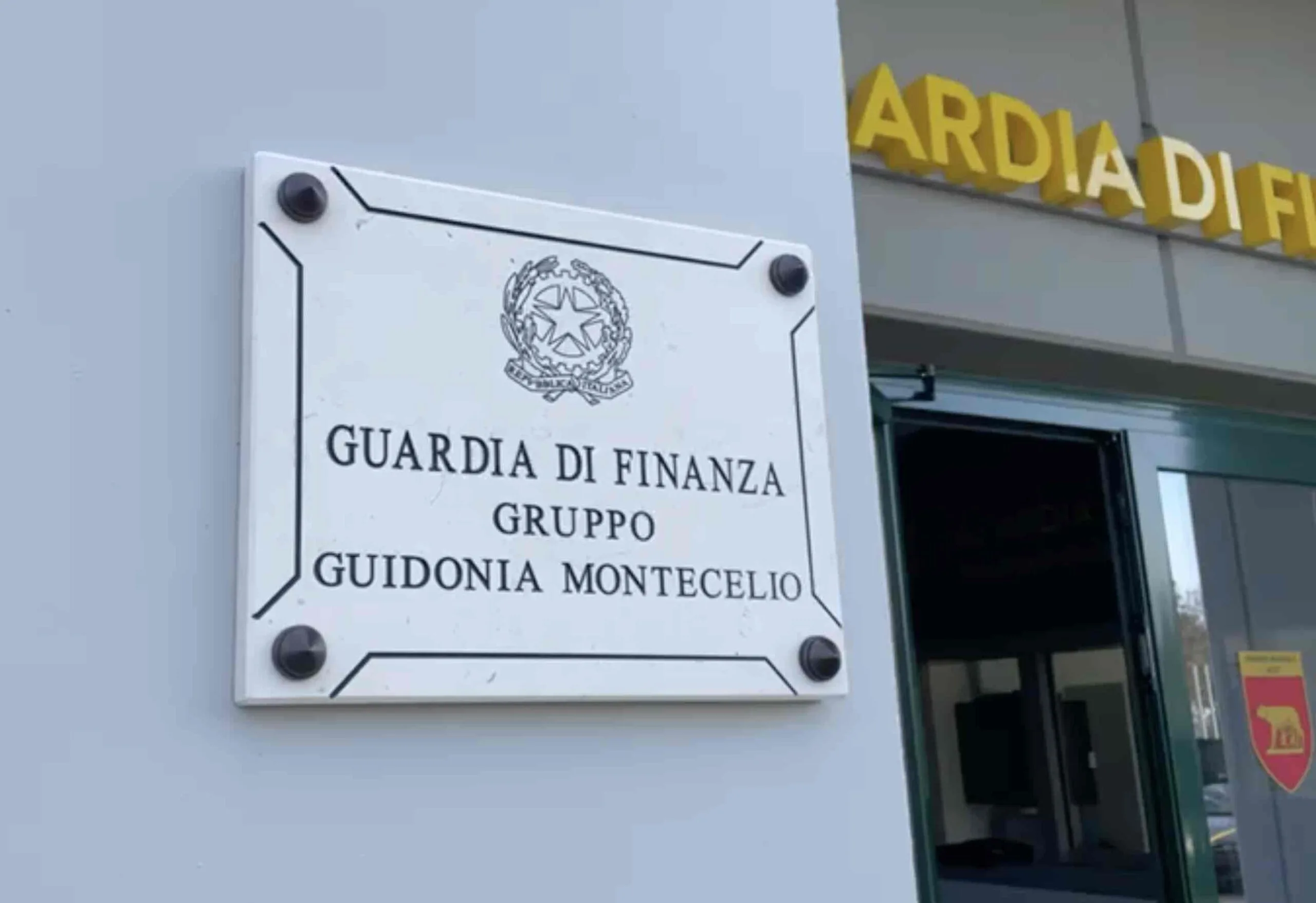 La nuova sede del Gruppo della Guardia di Finanza a Guidonia Montecelio