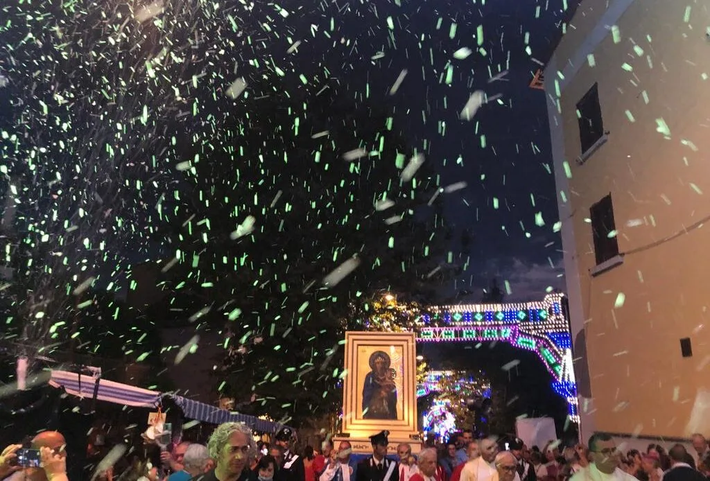 La nevicata a Rocca Priora