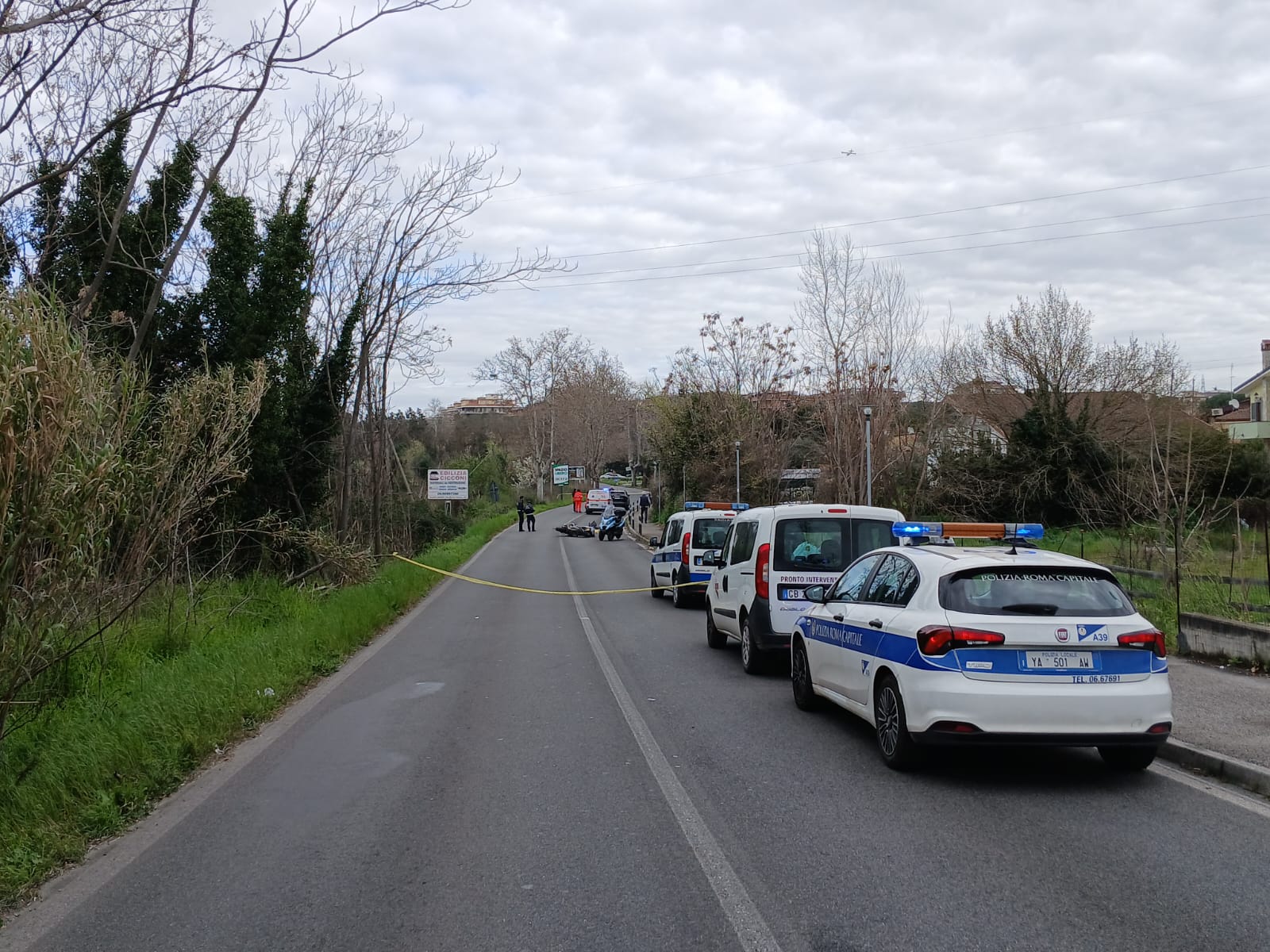 GUIDONIA - Scontro tra auto e scooter sulla Nomentana: un morto ...