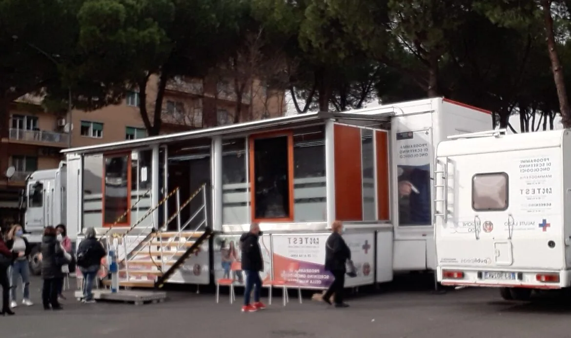 CASTEL MADAMA - Screening oncologici gratuiti all’ambulatorio mobile
