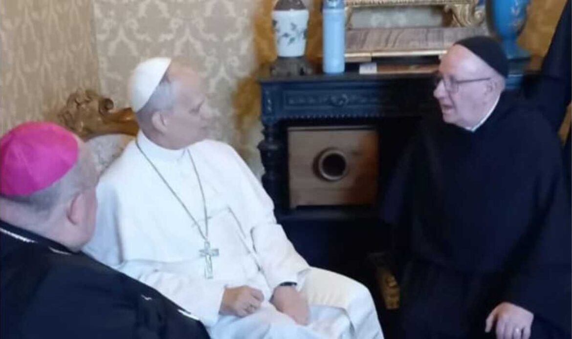 TIVOLI - Il ritorno di Papa Leone al Santuario di Genazzano