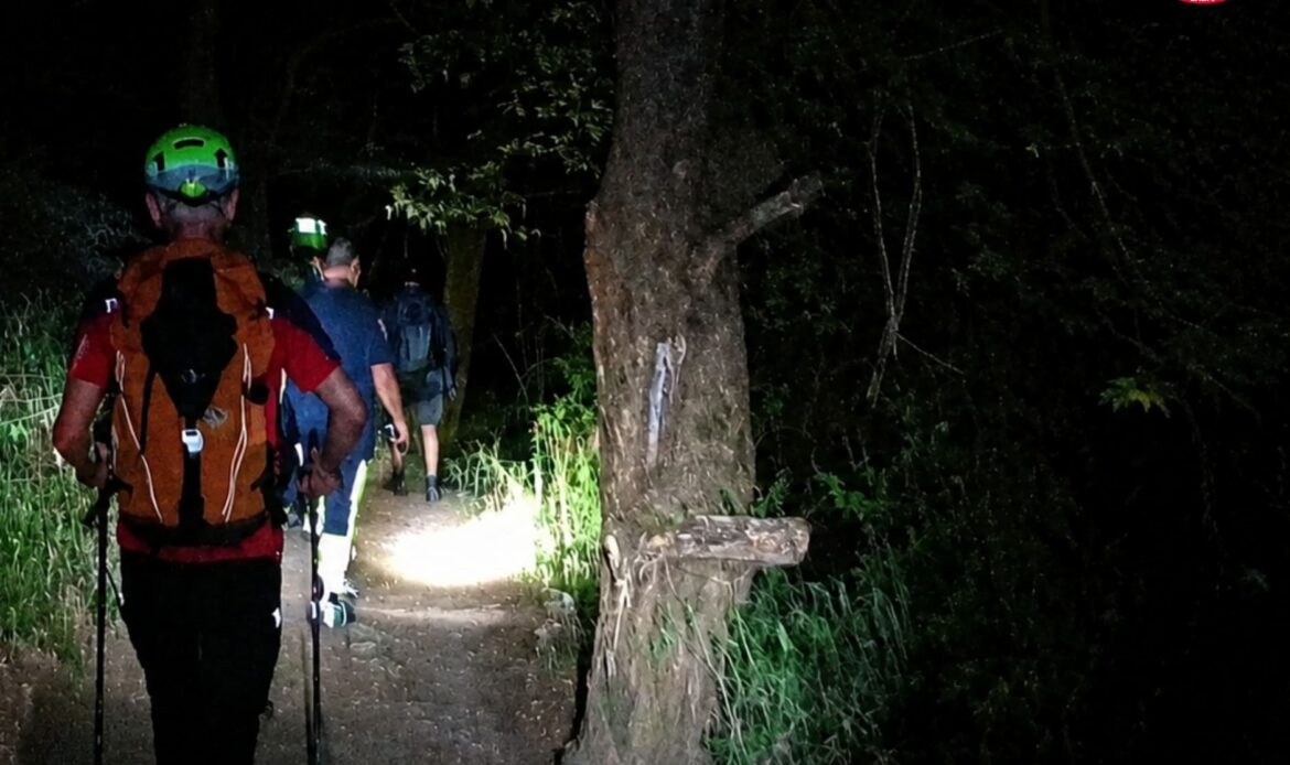 SAN POLO DEI CAVALIERI - Escursionista ventenne disperso nella notte sul Monte Gennaro