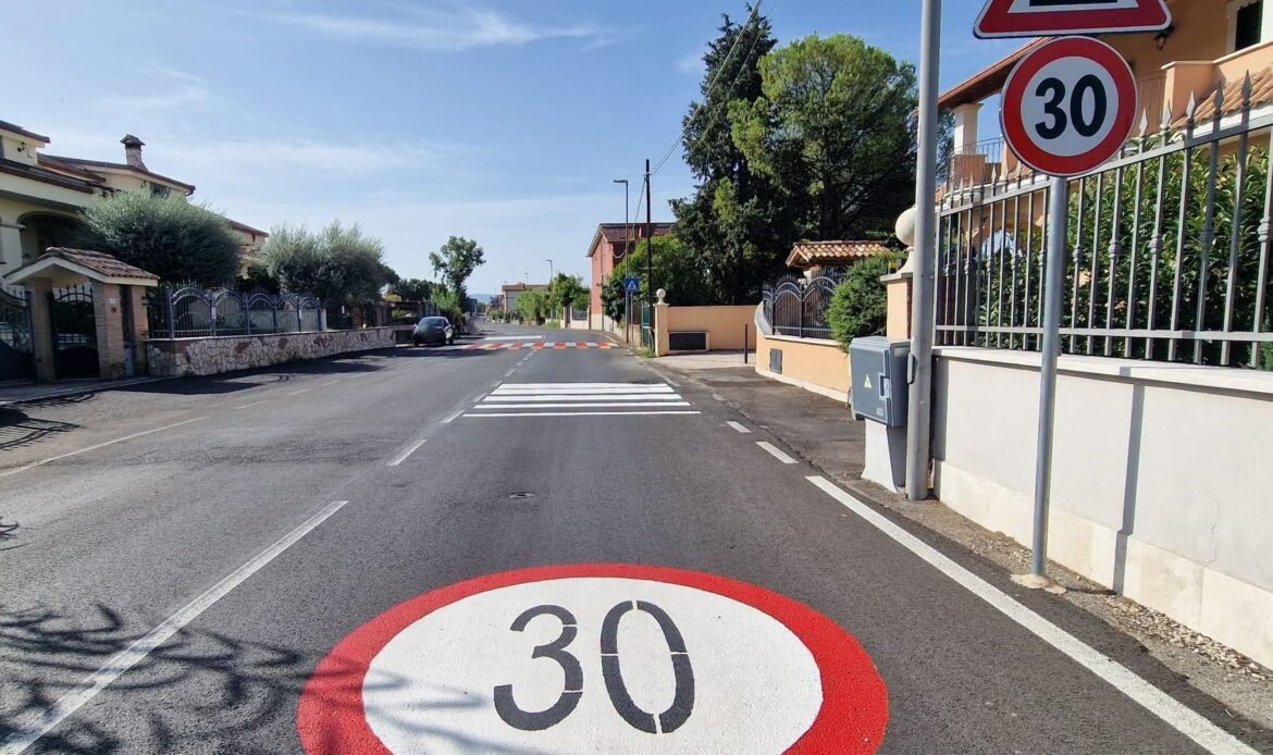 GUIDONIA - Sicurezza stradale, nuove misure per fermare chi sfreccia nei Centri abitati