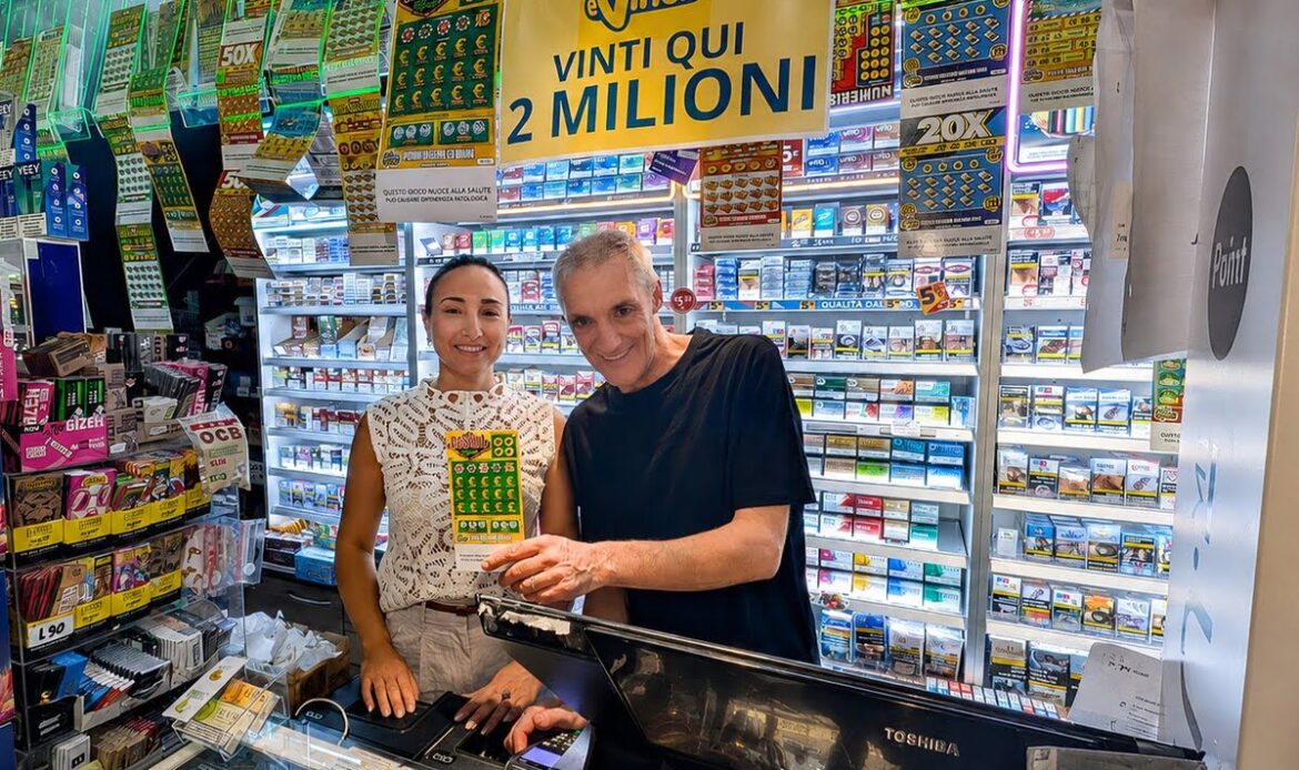 Colle Fiorito - Vinti 2 milioni di euro al Gratta e Vinci a Centrale 97