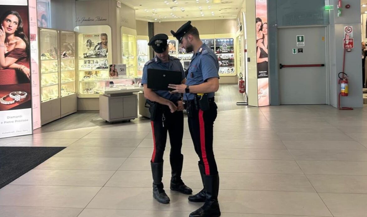 ROMA – Rapina alla gioielleria del Centro commerciale: cileno arrestato