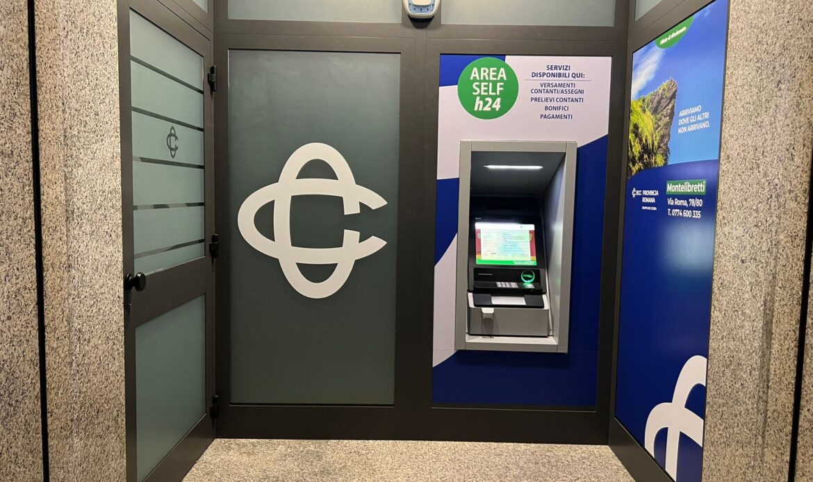 MORICONE – Aperto il bancomat in via Roma