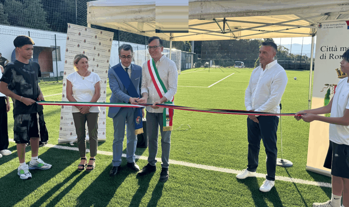 BELLEGRA - Inaugurato il Centro sportivo riqualificato coi fondi Pnrr