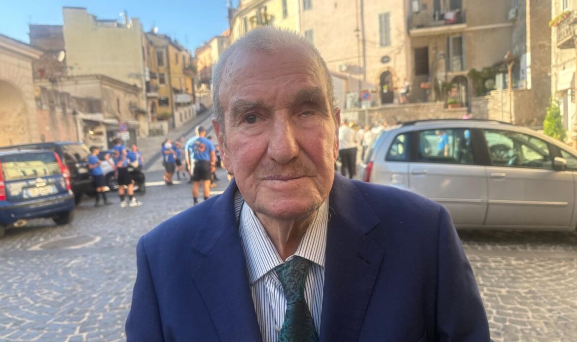 MONTECELIO - Costantino Giubilei compie 92 anni: festa nel Borgo
