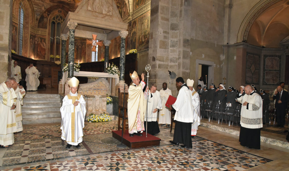 FARFA – Inaugurati i lavori di restauro della Basilica abbaziale