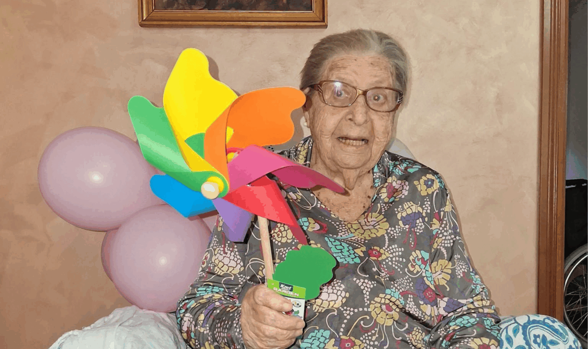 ROMA EST – Nonna Valentina festeggia i 103 anni in Casa di Riposo