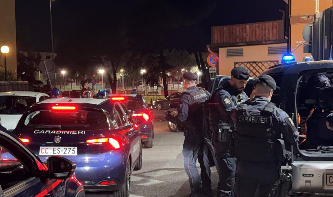 ROMA EST – Lotta allo spaccio, in campo i blindati