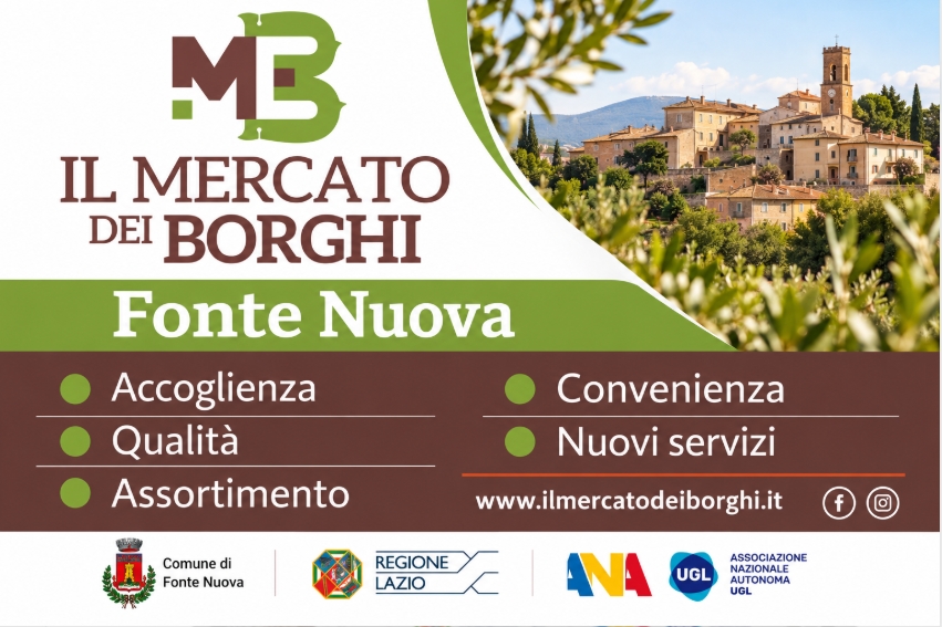 RIQUALIFICATO IL MERCATO SETTIMANALE DI FONTE NUOVA