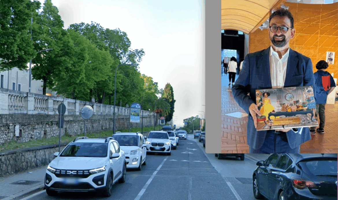 TIVOLI – Cittadinanza attiva, il manager di Asa “adotta” l’aiuola sottostante il Tribunale