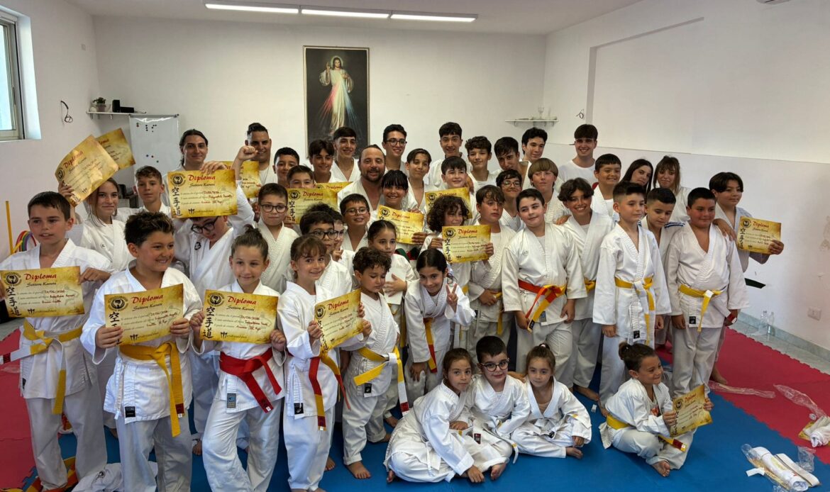 GUIDONIA - I piccoli karatechi protagonisti al Campionato Regionale Csen