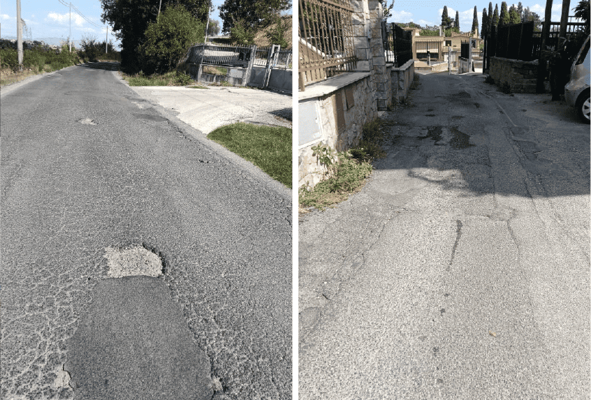 CAPENA - Città più bella, 372 mila euro per tappare le buche in 7 strade