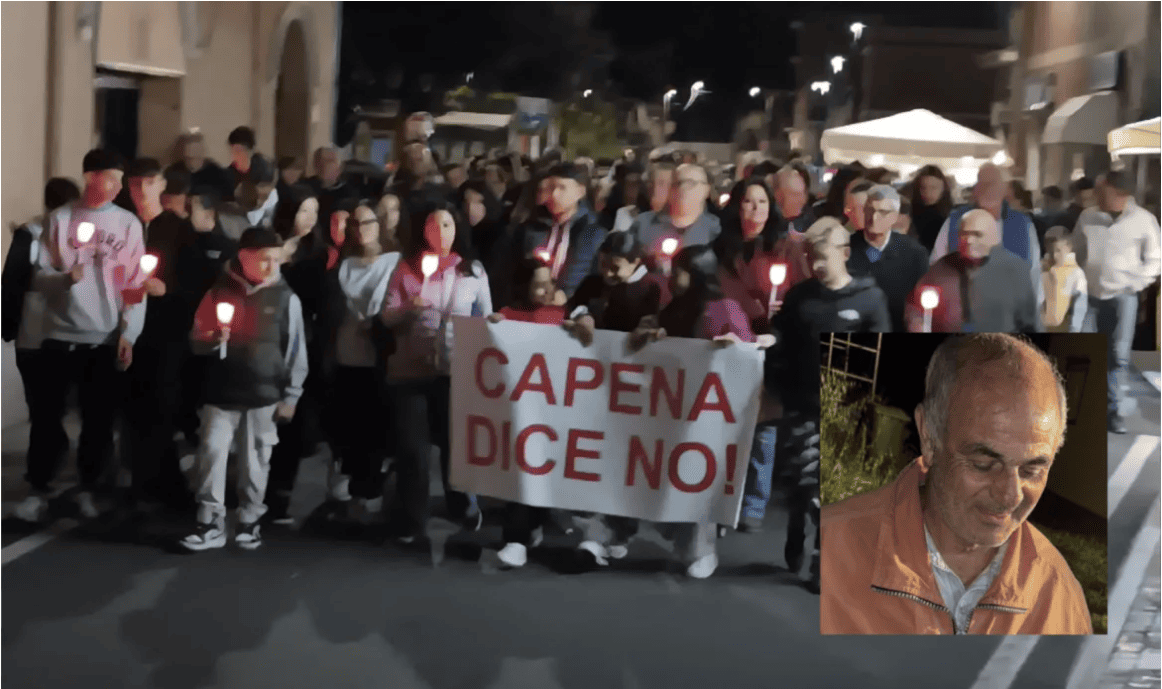 CAPENA - Fiaccolata per “Luigi” ad un anno dal pestaggio mortale
