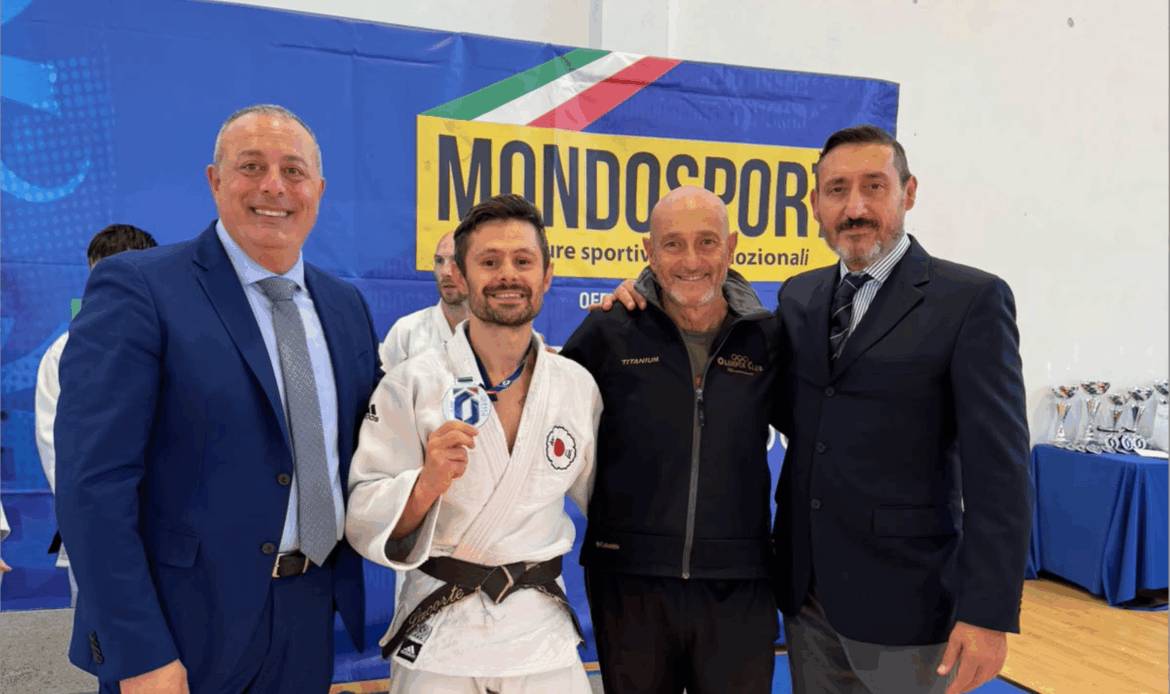 MONTEROTONDO - Angelo Lacorte è vice Campione italiano di Judo Master