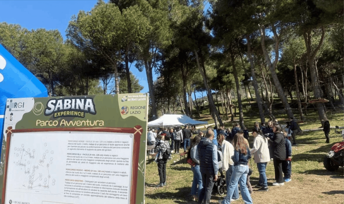 PALOMBARA SABINA - Giornata Ecologica nel Parco Avventura