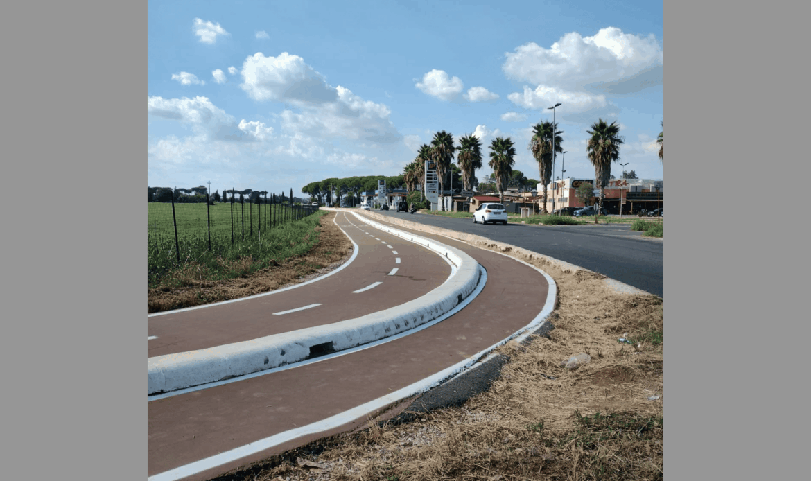 GUIDONIA – Città più bella, il sindaco inaugura la pista da 5 milioni di euro