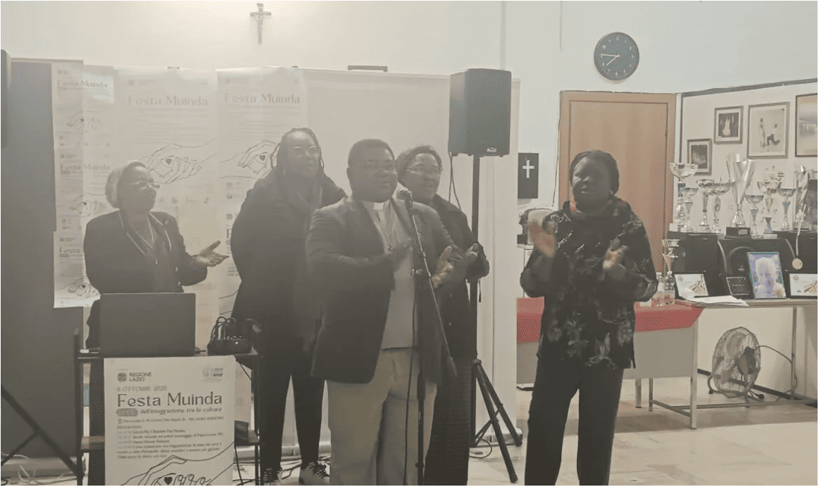 GUIDONIA - Messa internazionale e pranzo interculturale in parrocchia
